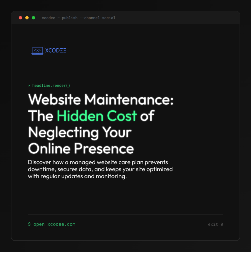 Website Maintenance Service: Why It’s Critical for Business Websites